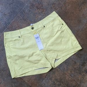 BCBG Pleather Shorts Size 28